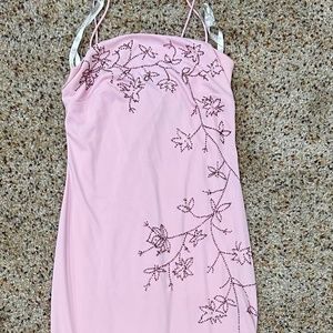 De. Laru Pink gown/dress size small, great for wedding, prom, special occasion